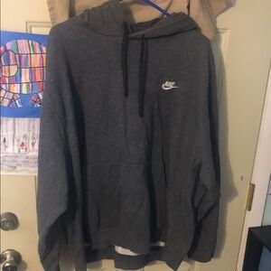 Nike Men's Charcoal Hoodie